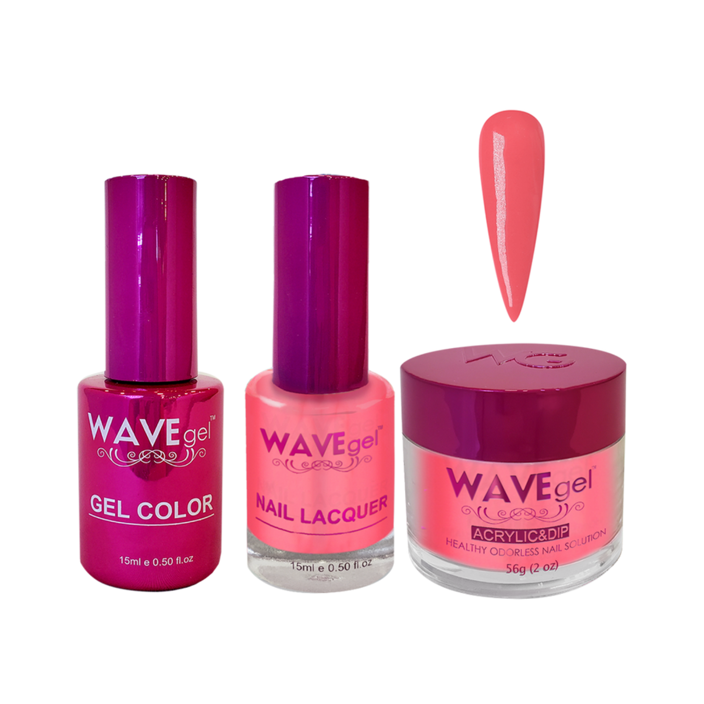 WaveGel 4-in-1 Princess - WP94 Tangerine Coral