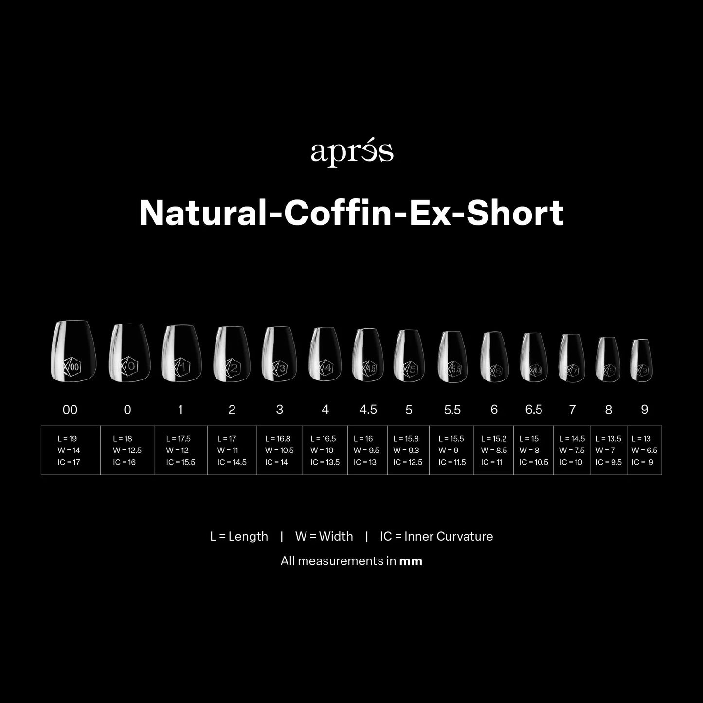 GEL-X® Natural Coffin (600PCS)