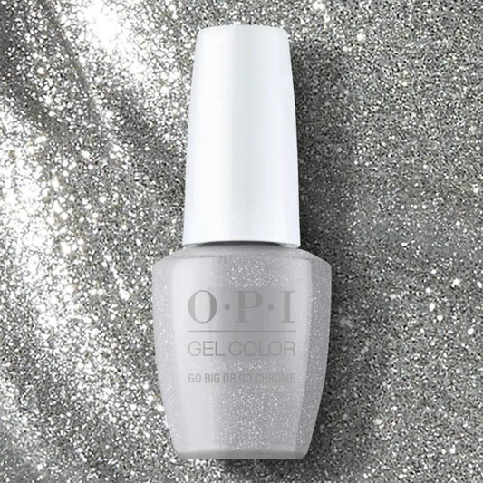 OPI Gel - GC P01 Go Big Or Go Chrome