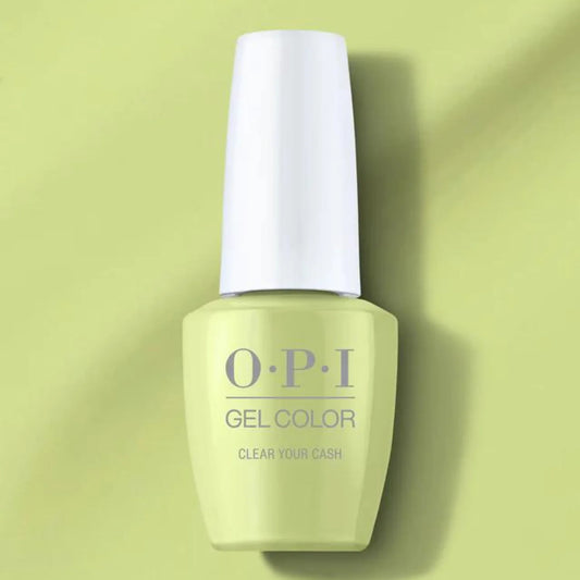 OPI Gel - GC S005 Clear Your Cash