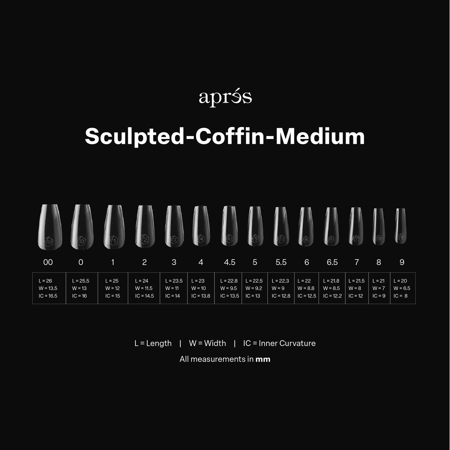 GEL-X® Sculpted Coffin (600PCS)