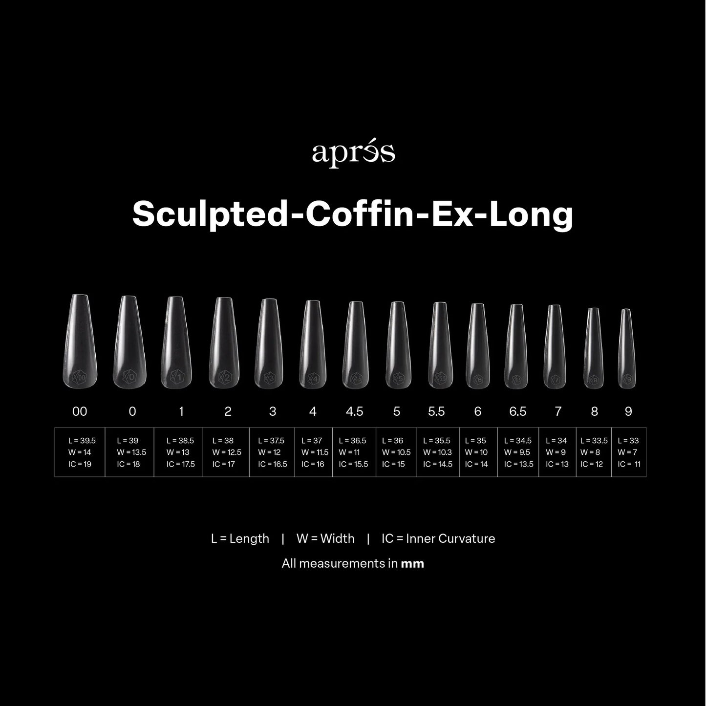 GEL-X® Sculpted Coffin (600PCS)