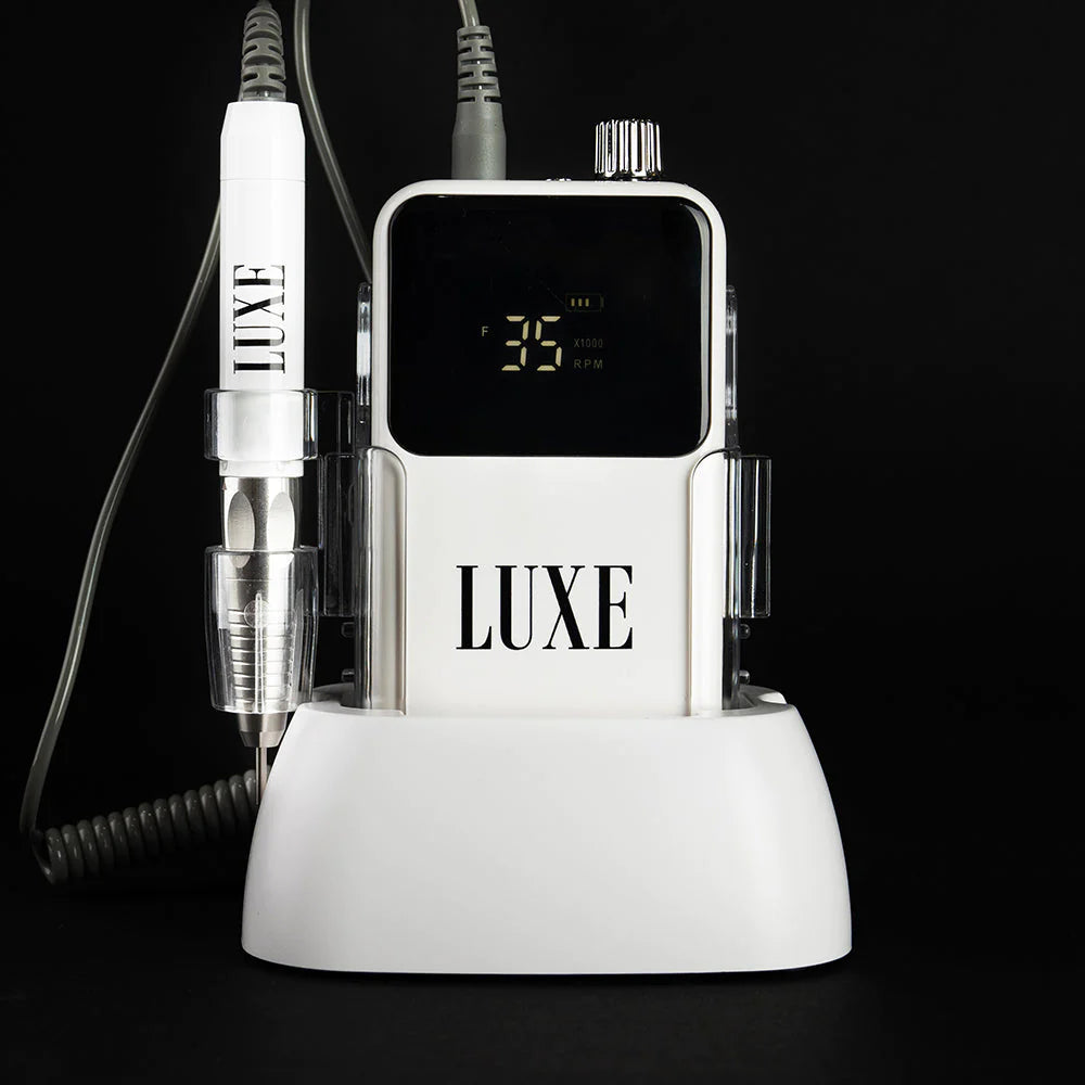 LUXE Hybrid Brushless Nail Drill - White