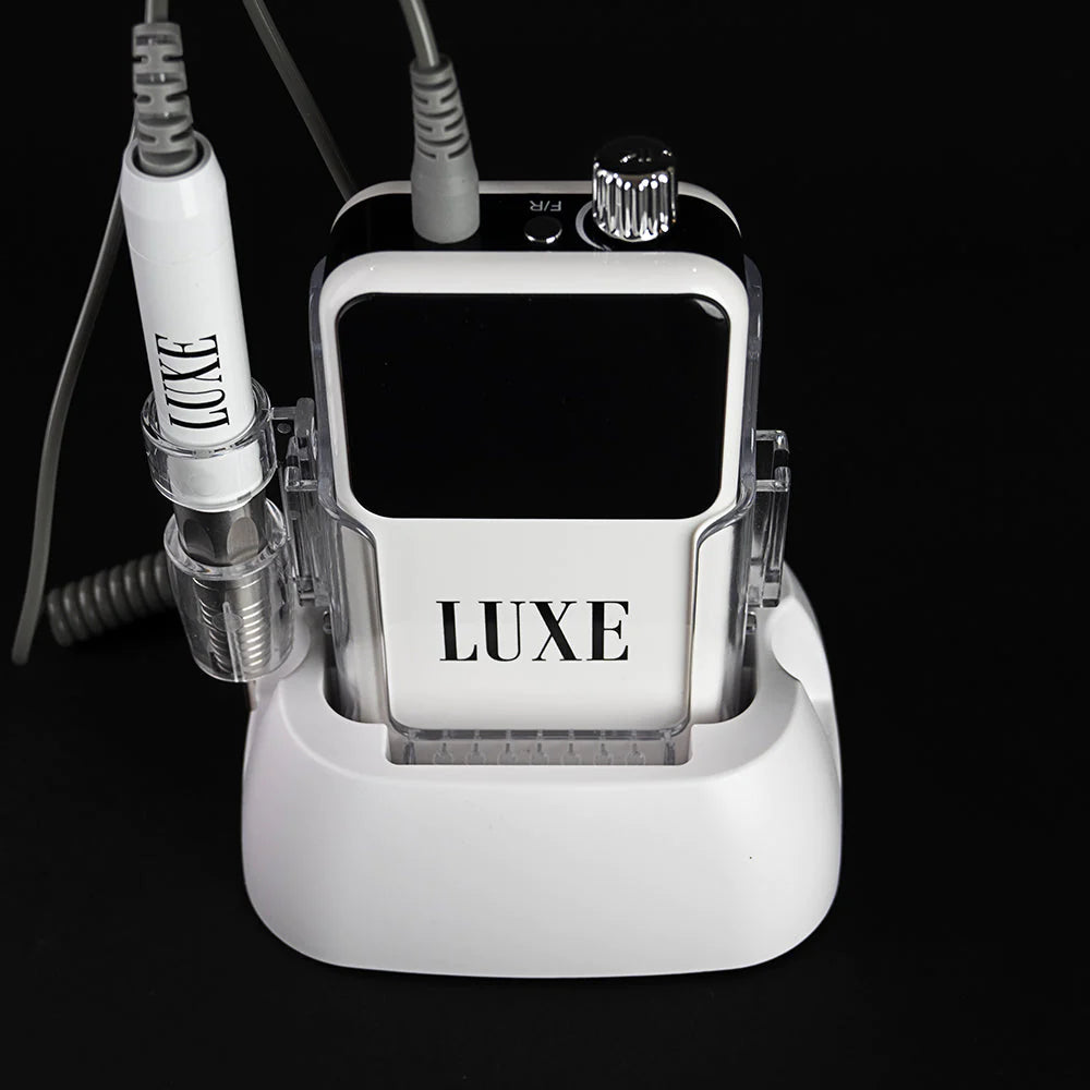 LUXE Hybrid Brushless Nail Drill - White