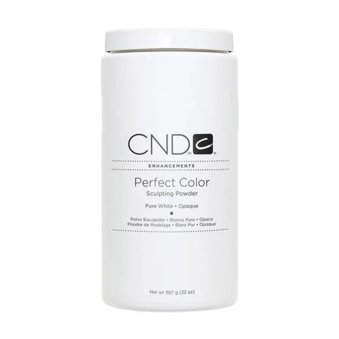 CND Perfect Color Pure White Sculpting Powder (32 oz)