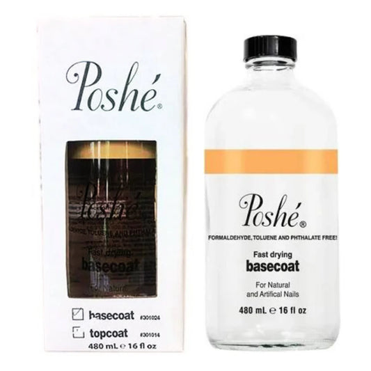 Poshe Fast Drying Base Coat (16 oz)